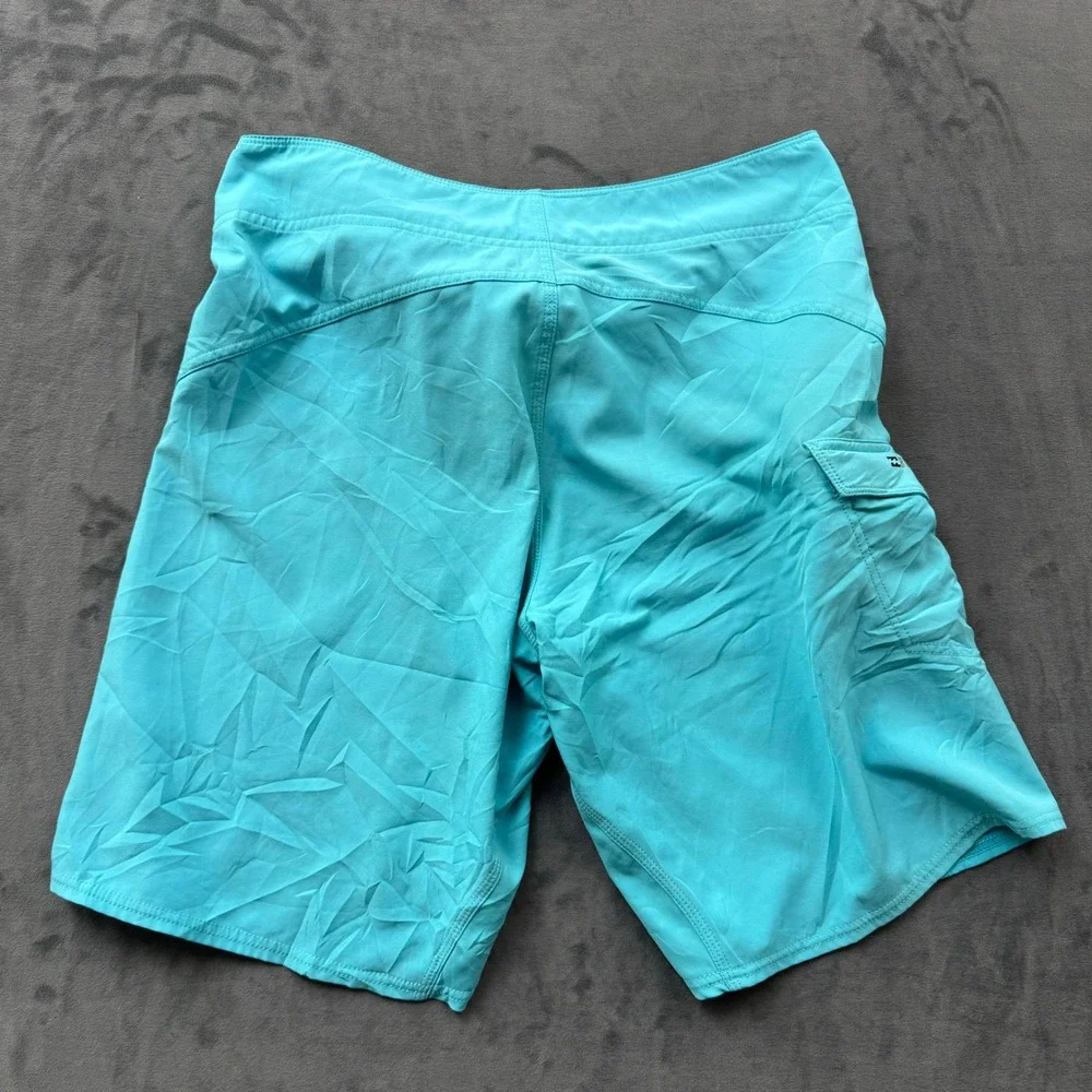 Billabong Platinum X Mens Board Shorts Turquoise Blue Size 32 M122AADX